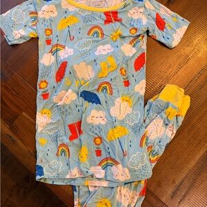 Colorful Kids little sleepies Pajamas with Fun Prints